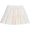 Jillian Skirt, Rainbow Stripe Seersucker - Skirts - 1 - thumbnail