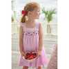 Smocked Lizzy D Dress, Strawberries - Dresses - 2 - thumbnail
