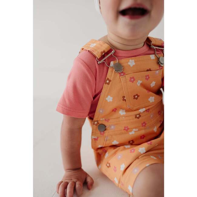 Baby Cotton Overalls Set Desert Mist Blooms - Mixed Apparel Set - 10