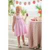 Smocked Lizzy D Dress, Strawberries - Dresses - 6 - thumbnail