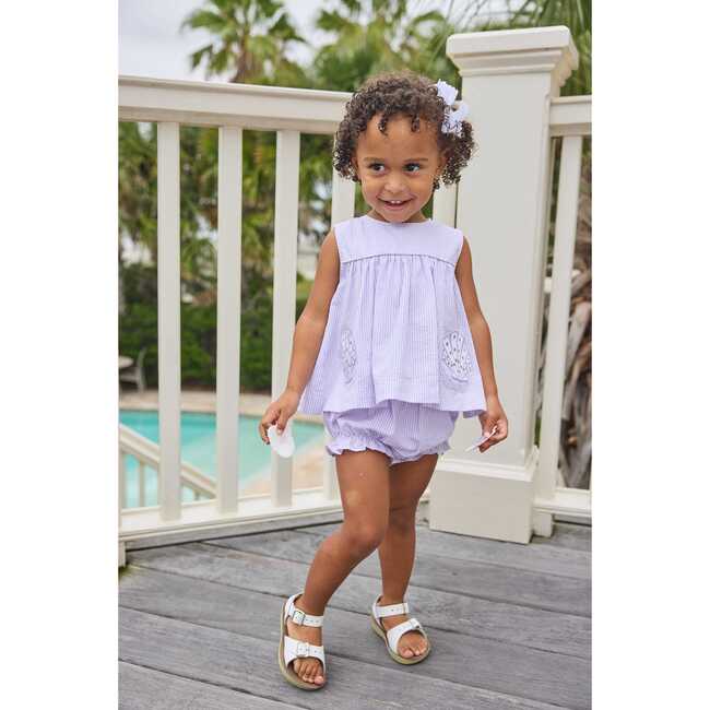 Applique Pocket Diaper Set, Sea Shells - Mixed Apparel Set - 6