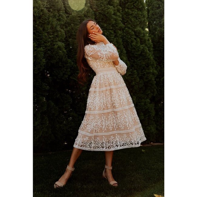 Sicily Dress - Champagne Lining - Dresses - 2