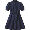 Navy Embroidery Florence Dress - Dresses - 1 - thumbnail
