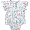 Cake Print Maeve Bubble - Rompers - 1 - thumbnail