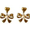 Lacey Bow Earrings - Earrings - 1 - thumbnail