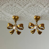 Lacey Bow Earrings - Earrings - 2