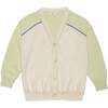Organic Lightweight Classroom Cardigan in Keylime - Cardigans - 1 - thumbnail