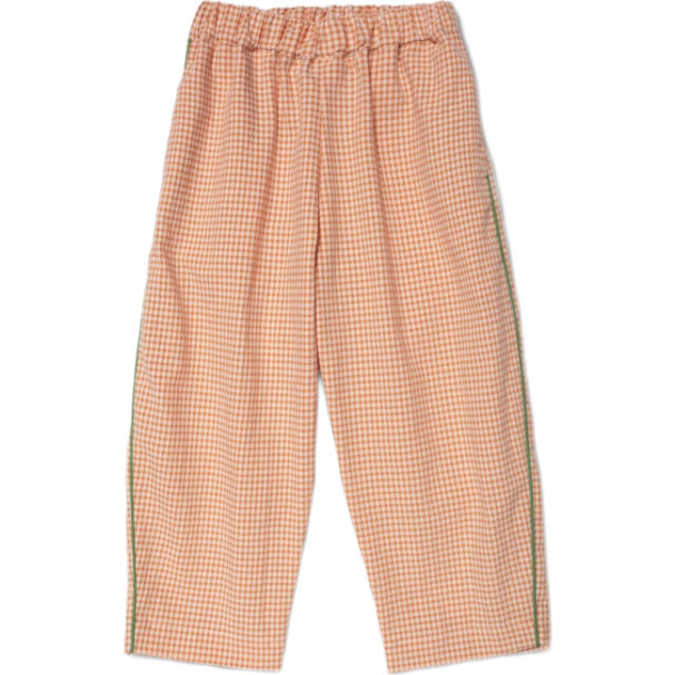 Friday Pant in Orange Gingham