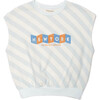Organic Brooklyn Tank in Sky Blue Stripe - Tank Tops - 1 - thumbnail