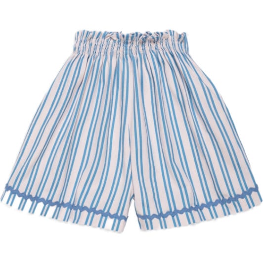 Flutter Shorts in Pink Cloud Stripe