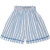 Flutter Shorts in Pink Cloud Stripe - Shorts - 1 - thumbnail