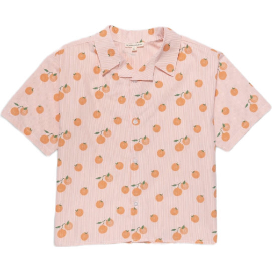 Bowling Shirt in Clementine