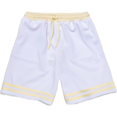Basketball Shorts in Lemonade Trim