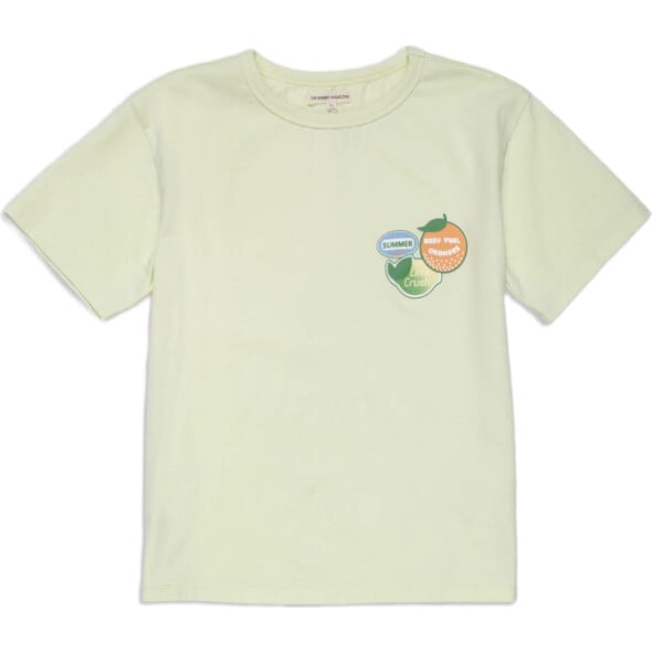 Organic Weekend Tee in Keylime