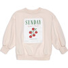 Organic Weekend Sweatshirt in Peach - Sweatshirts - 1 - thumbnail