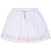 Play Pleated Skort in Pink Trim - Skirts - 1 - thumbnail