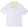Tech Play Polo in Lemonade Trim - Polo Shirts - 1 - thumbnail