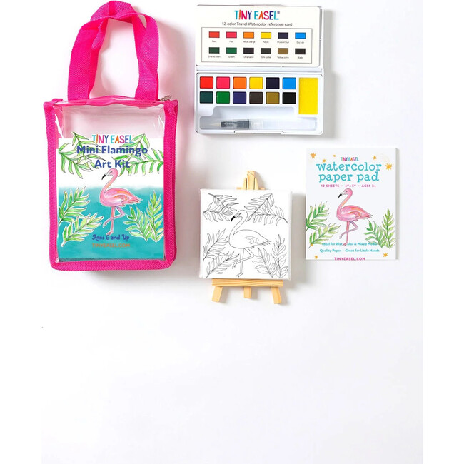 Mini Flamingo Art Kit