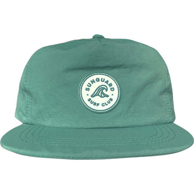 Nylon Snapback Hat, Seagrass