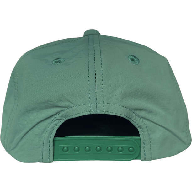 Nylon Snapback Hat, Seagrass