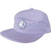 Nylon Snapback Hat, Lilac - Hats - 3