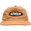Nylon Snapback, Cocoa - Hats - 1 - thumbnail
