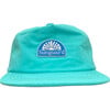 Nylon Snapback, Teal - Hats - 1 - thumbnail
