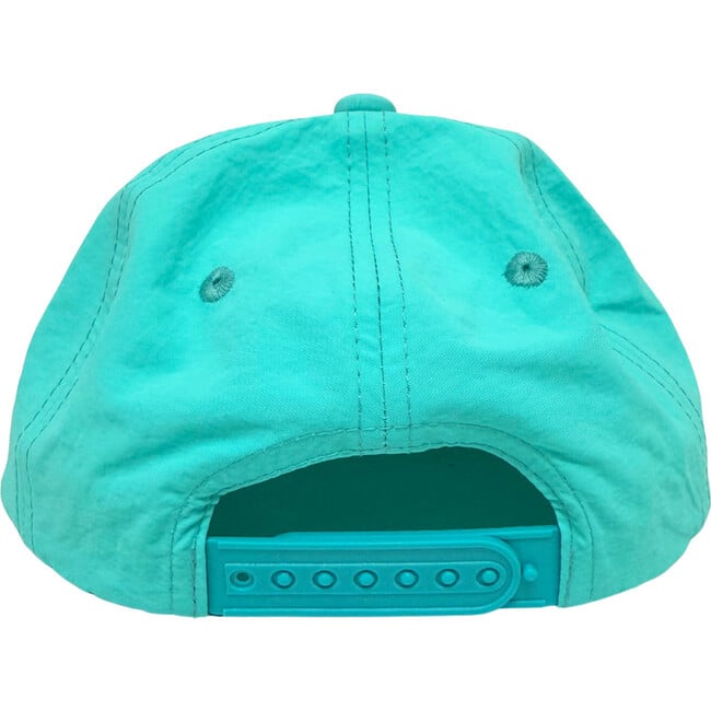 Nylon Snapback, Teal - Hats - 3