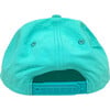 Nylon Snapback, Teal - Hats - 3 - thumbnail
