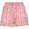 The Audrey Short, Coral Corsica Paisley - Shorts - 1 - thumbnail