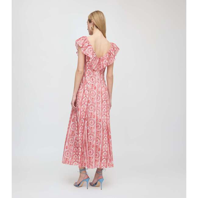 The Milani Dress, Coral Corsica Paisley - Dresses - 5