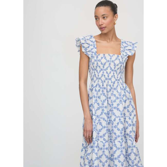 The Ellie Nap Dress, Blue Marigold Block - Dresses - 3