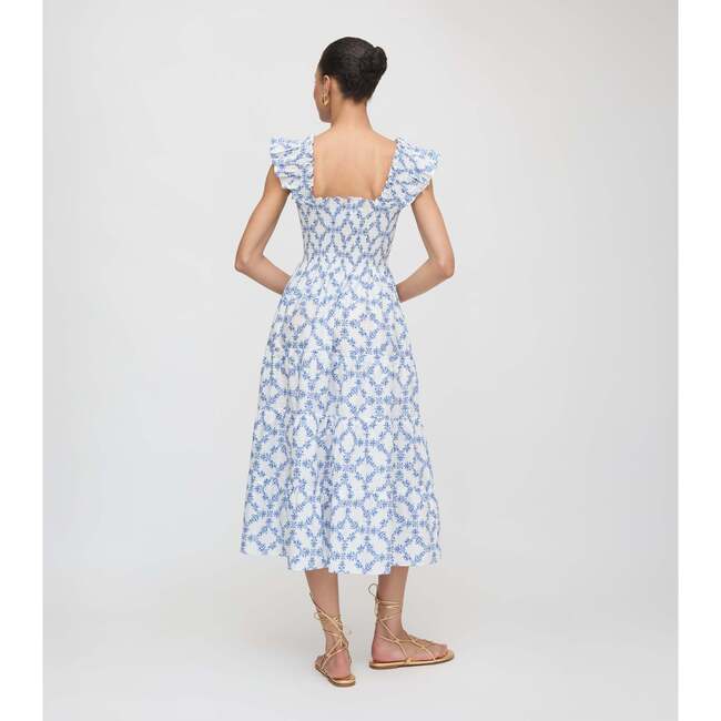 The Ellie Nap Dress, Blue Marigold Block - Dresses - 4