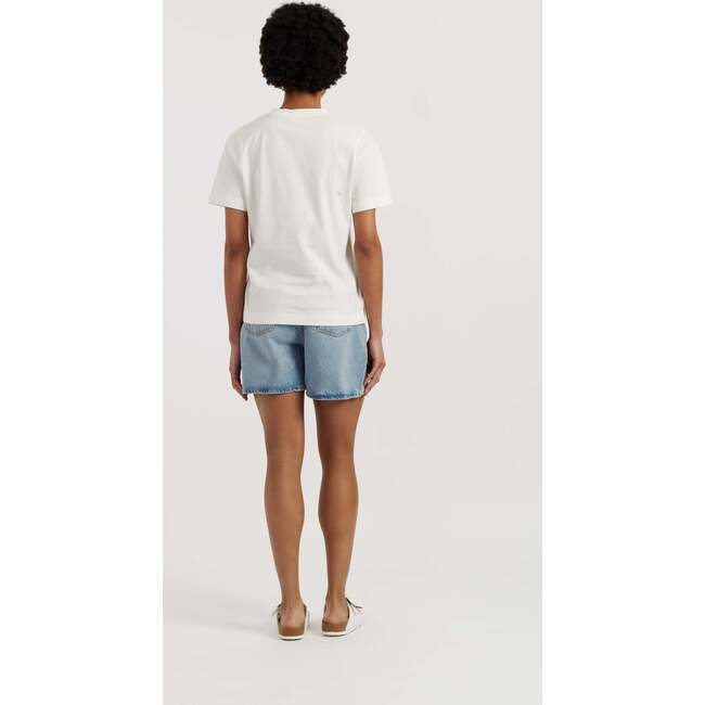 Cotton Snoopy Cherry T-Shirt, White