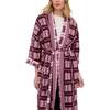 Ally Abstract Print Long Line Cardigan, Pink - Cardigans - 2
