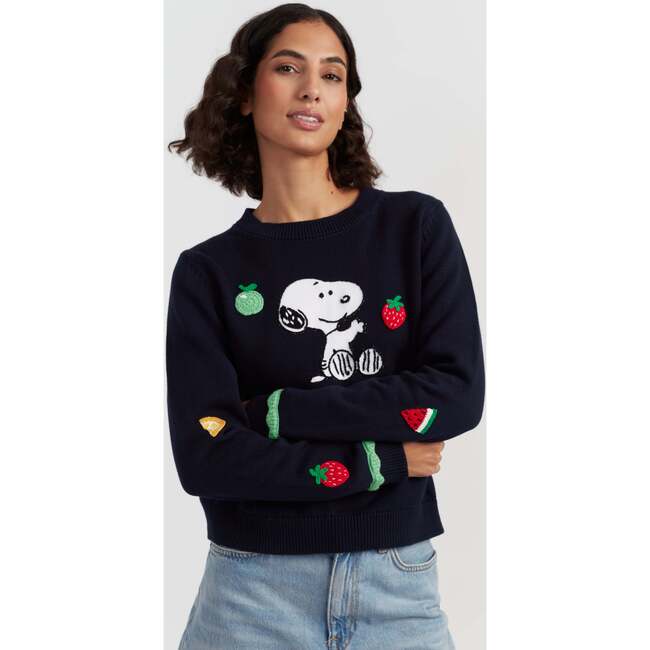 Fruity Snoopy Sweater, Blue