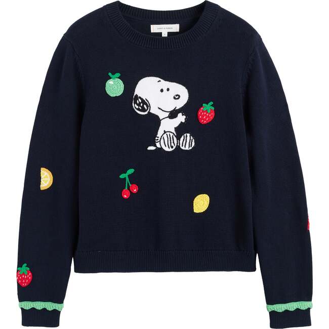 Fruity Snoopy Sweater, Blue