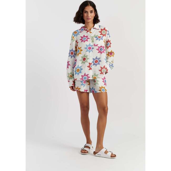 Cotton Sol Shirt, White