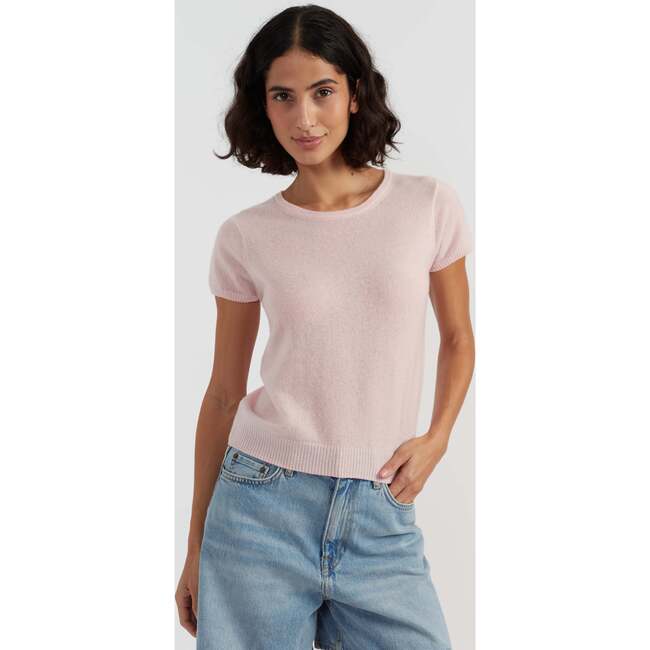 Air Pure Cashmere T-Shirt, Pink