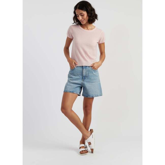 Air Pure Cashmere T-Shirt, Pink