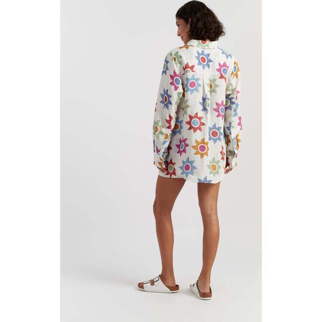 Cotton Sol Shirt, White - Blouses - 4