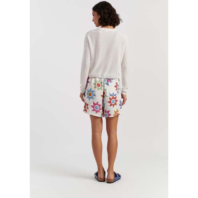 Air Pure Cashmere Cardigan, White