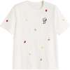Cotton Snoopy Fruit T-Shirt, White - T-Shirts - 4