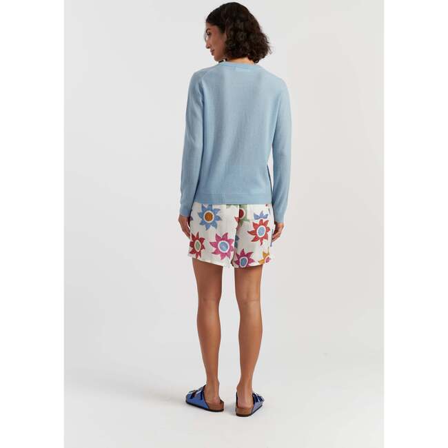 Air Cashmere Sweater, Blue - Sweaters - 3