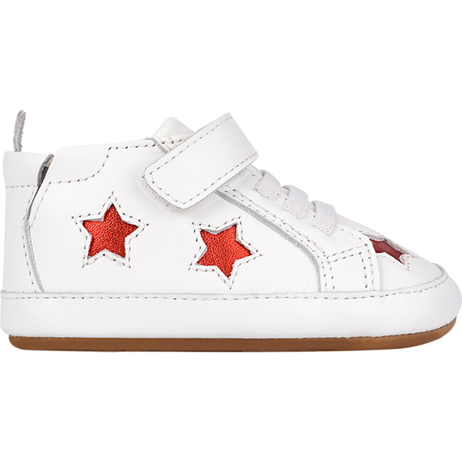 High Splash, Snow / Burnt Red