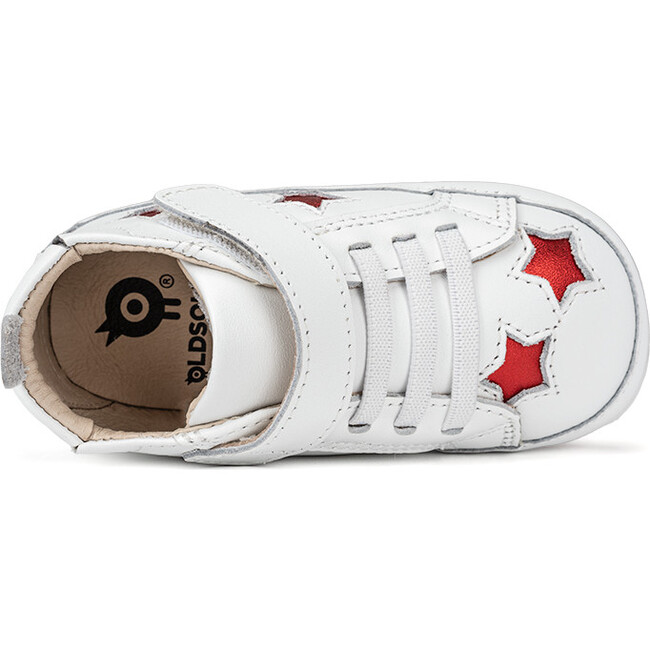 High Splash, Snow / Burnt Red