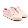 Jet, Light Pink Canvas / Snow / Gold - Sneakers - 1 - thumbnail