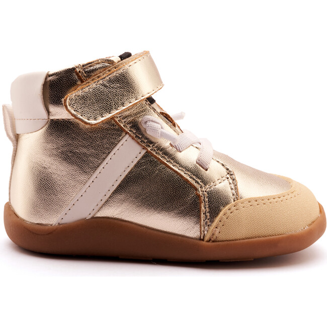 Retro Ground High Top, Gold / Snow