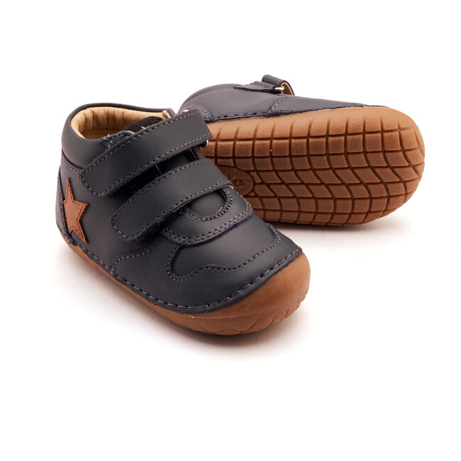 Team Pave, Navy / Tan - Sneakers - 3