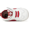 Meshy, Snow / Red - Crib Shoes - 2